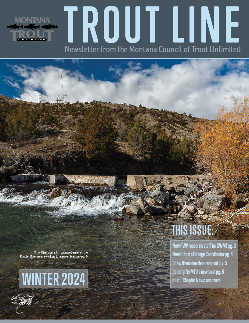 2024 Winter Trout Line Cover